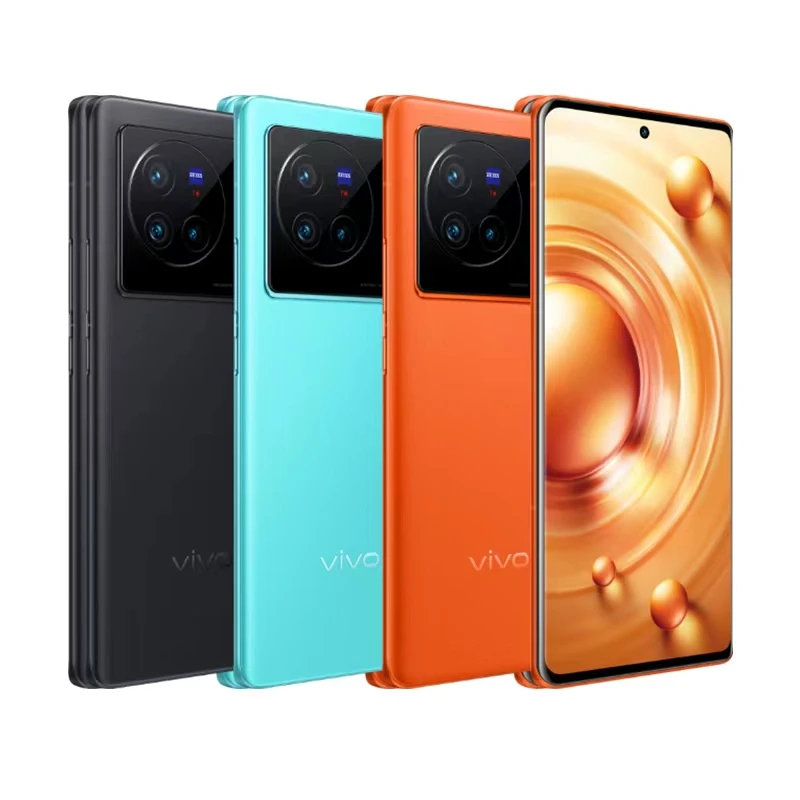 9新 vivo X80 双卡5G智能NFC双扬声器专业影像旗舰三星曲屏二手机