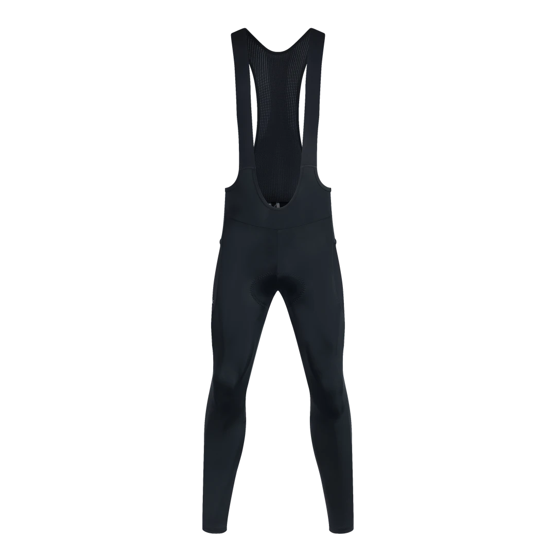 Santic森地客秋冬季透气背带长裤男女双箭头坐垫自行车透气服长裤