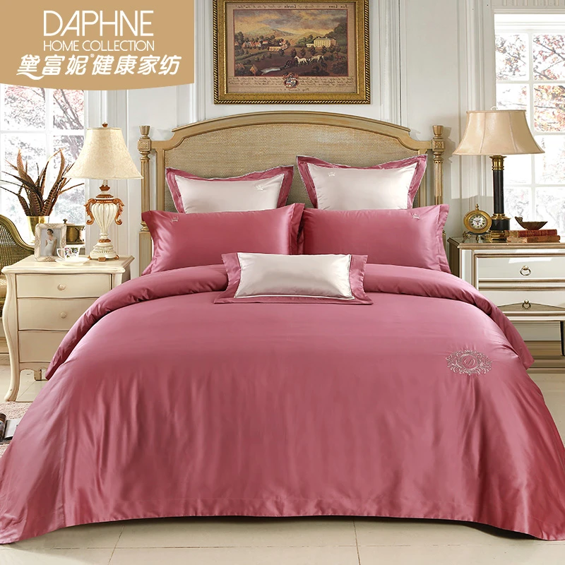 黛富妮床单四件套（简迹-紫）