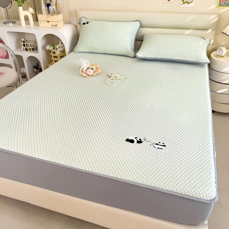 正宗热销凉席夏天夏季可机洗冰丝凉席冰丝席床上凉席凉感冰丝席