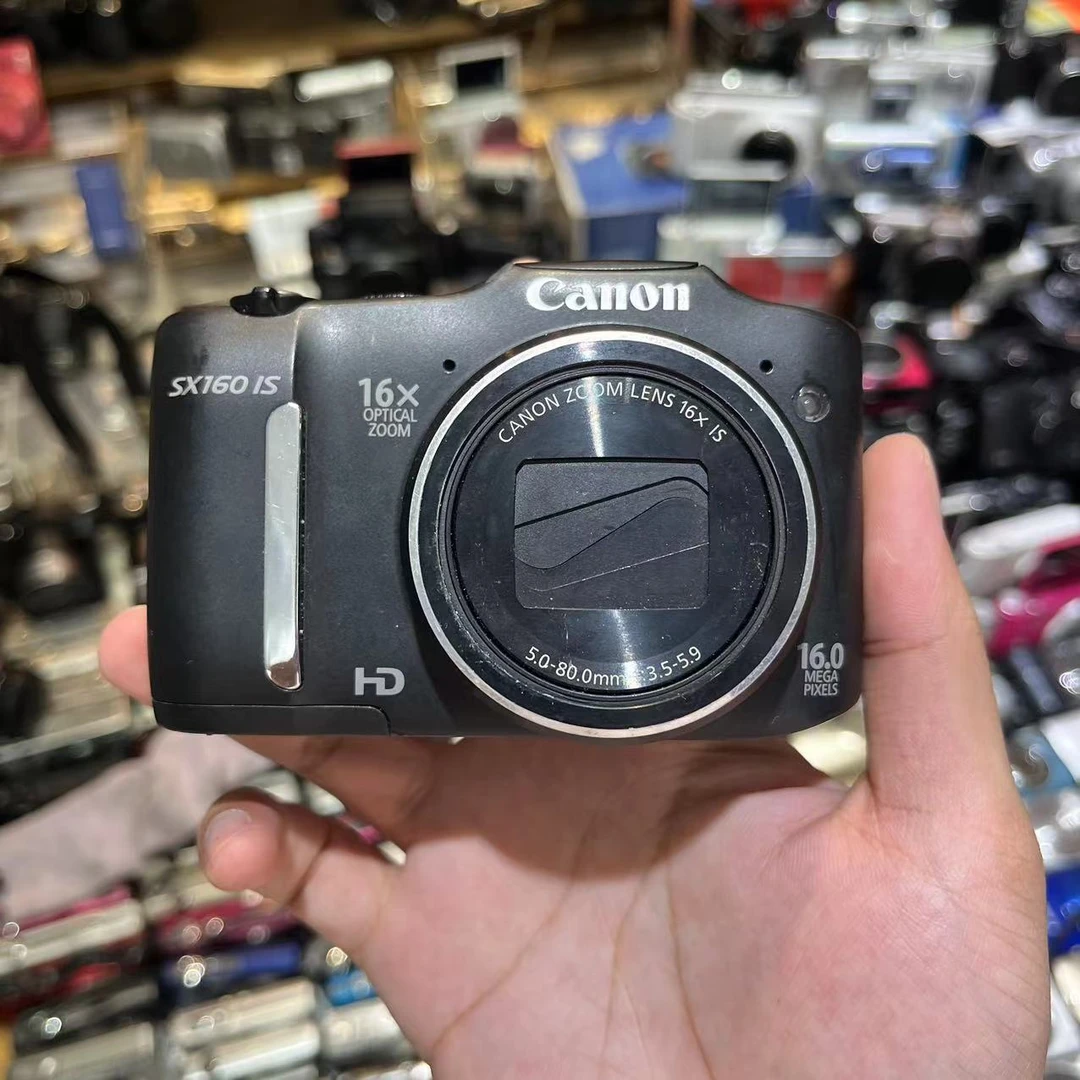 95新 Canon/佳能 佳能SX160小长焦数码相机 配内存卡和读卡器