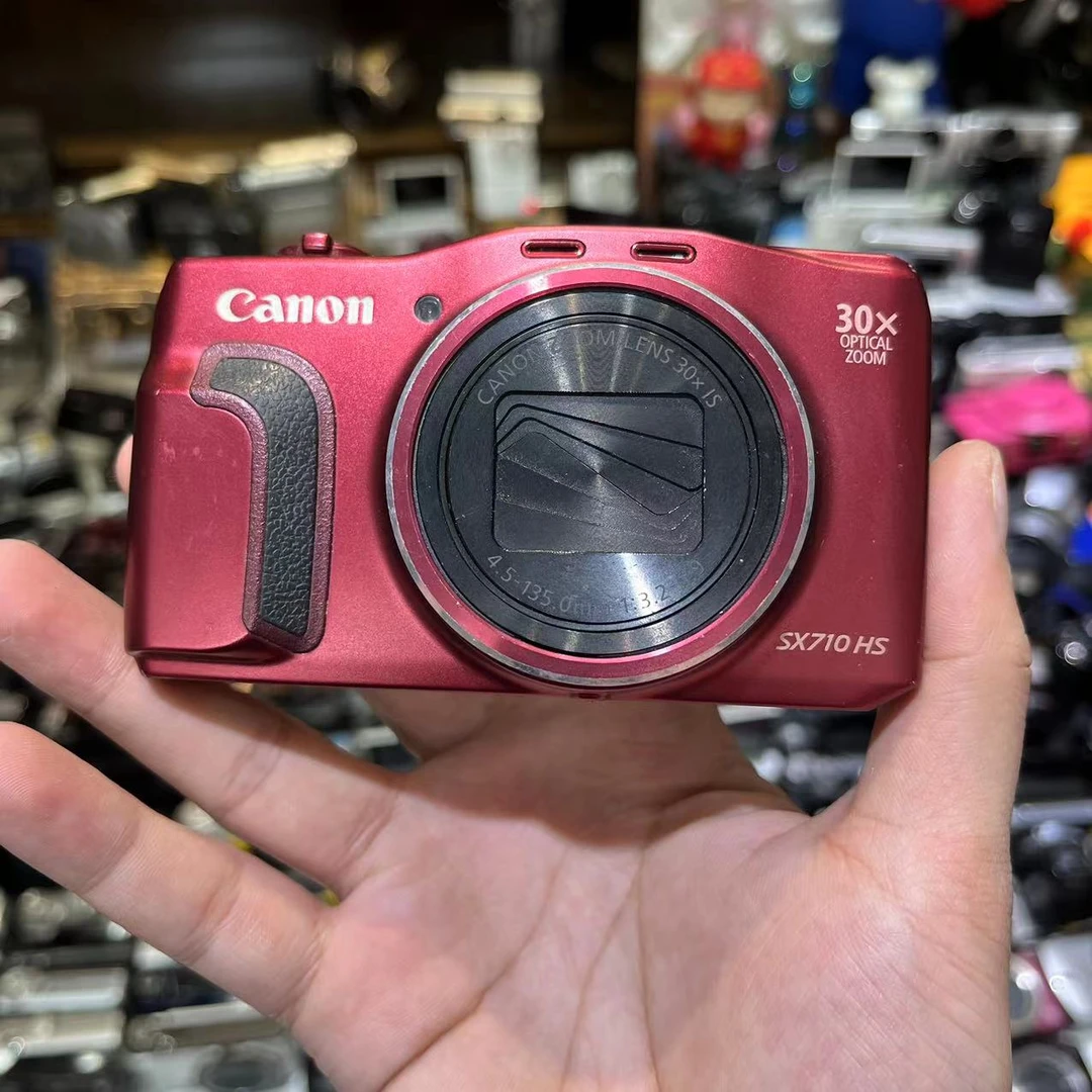 9新 Canon/佳能 佳能SX710二手长焦可拍月亮演唱会 带WF 配件齐全