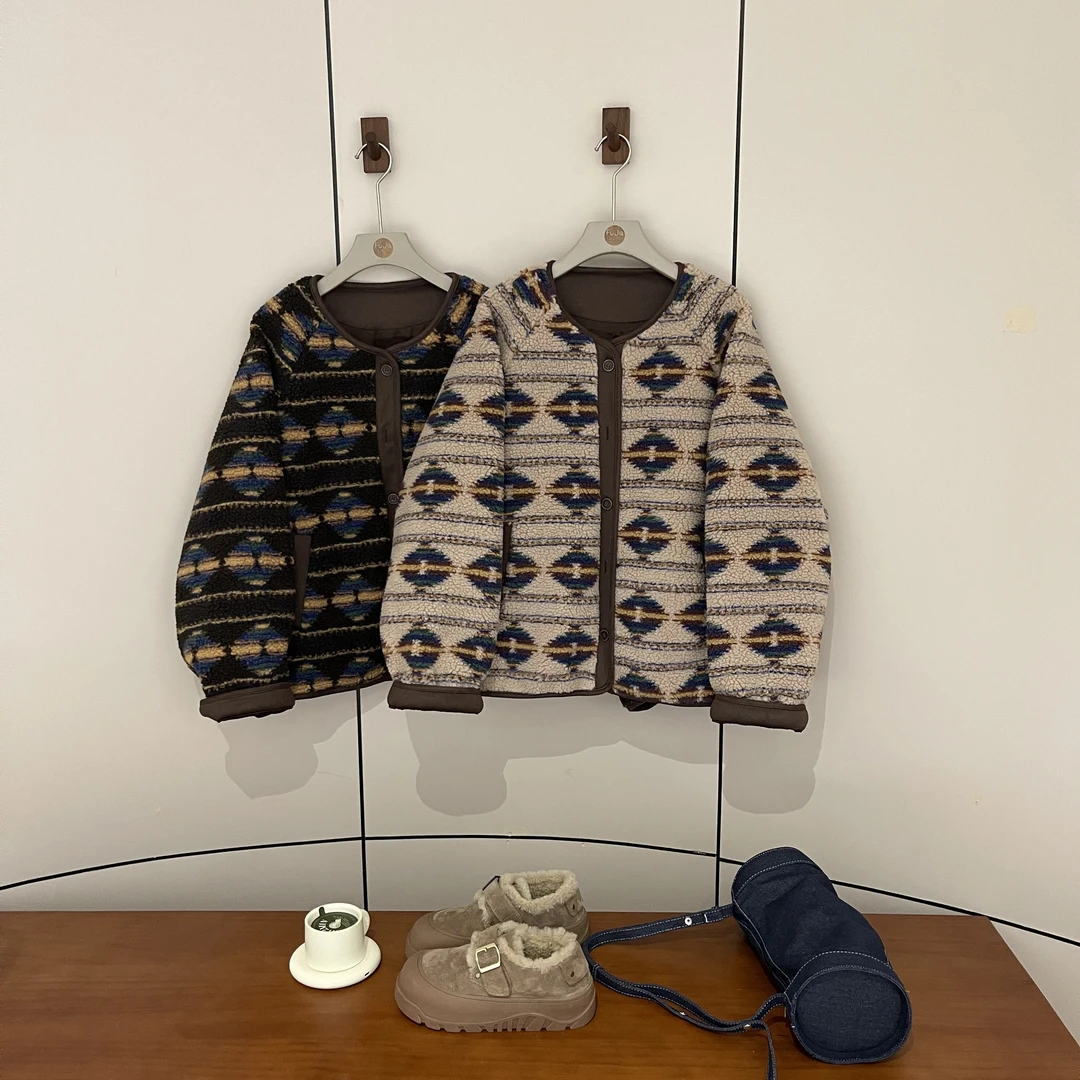 FUJIA STYLE新款气质休闲韩版拼色外套GM8963