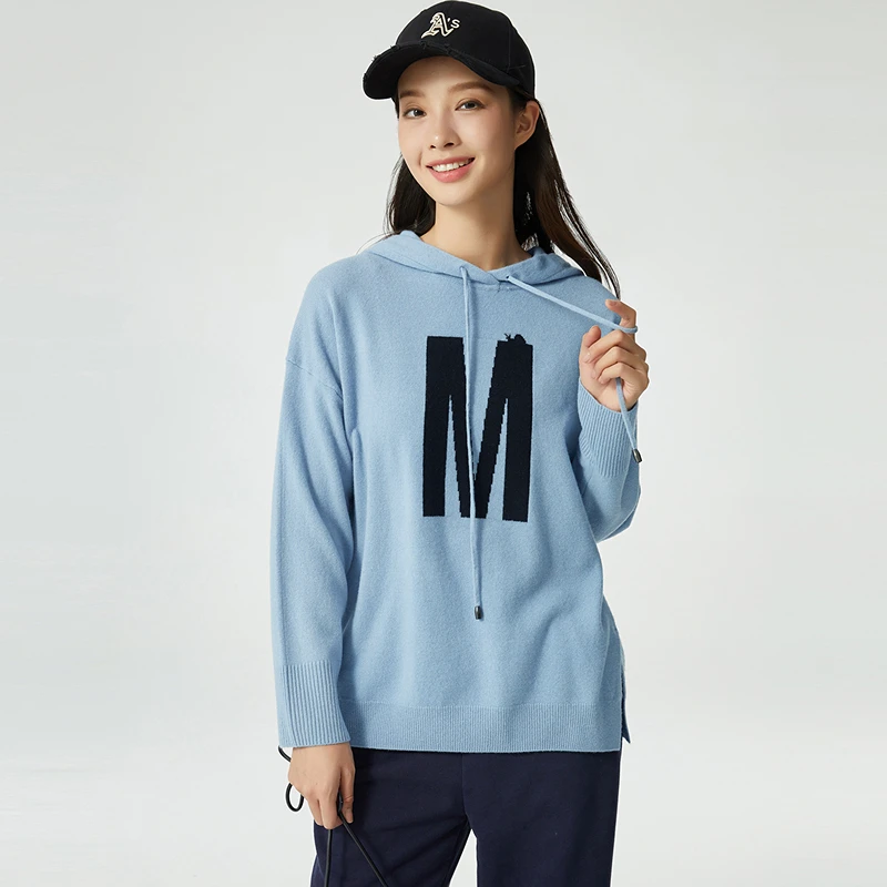 布景女冬季新品毛针织衫BW34TH5555