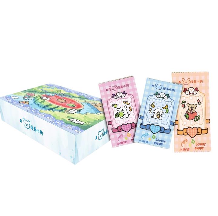 【UR1 TP2】颜卡社 线条小狗  快乐开学季 收藏卡牌 收藏卡牌