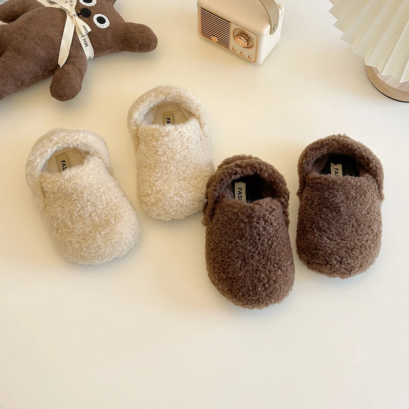 2024秋冬季新款休闲毛毛懒人面鞋拖鞋厚底包头棉鞋Z10