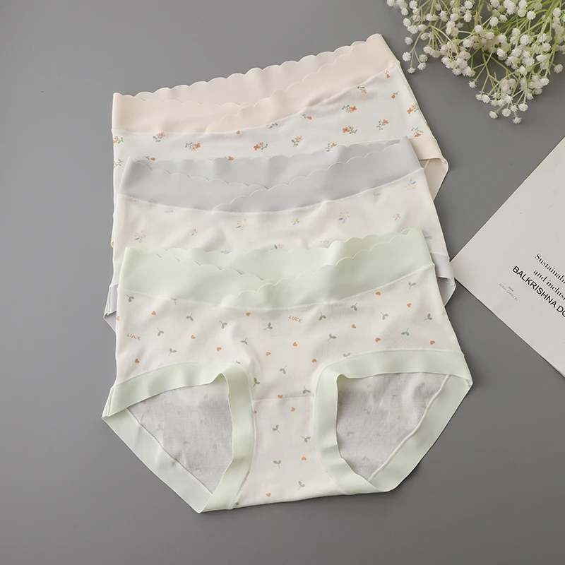 莫代尔孕妇内裤低腰托腹孕中晚期大码抑菌裆怀孕期专用三角裤薄款