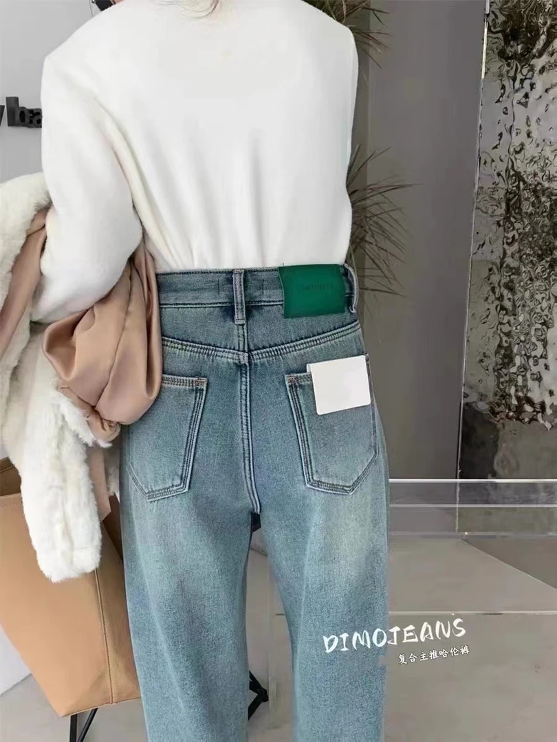 时尚潮流牛仔老嗲裤
