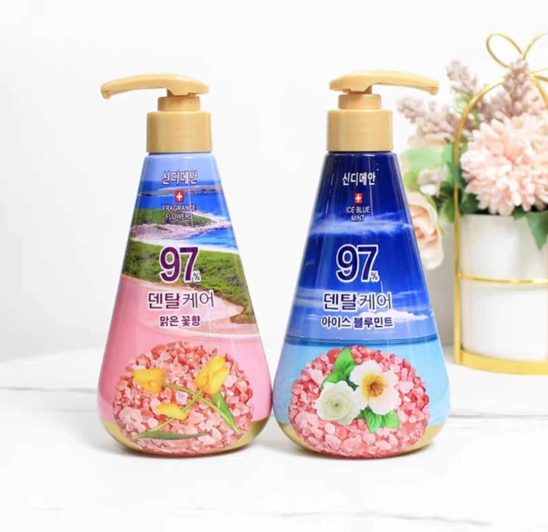 韩国喜马拉雅按压牙膏香氛清新泡沫
