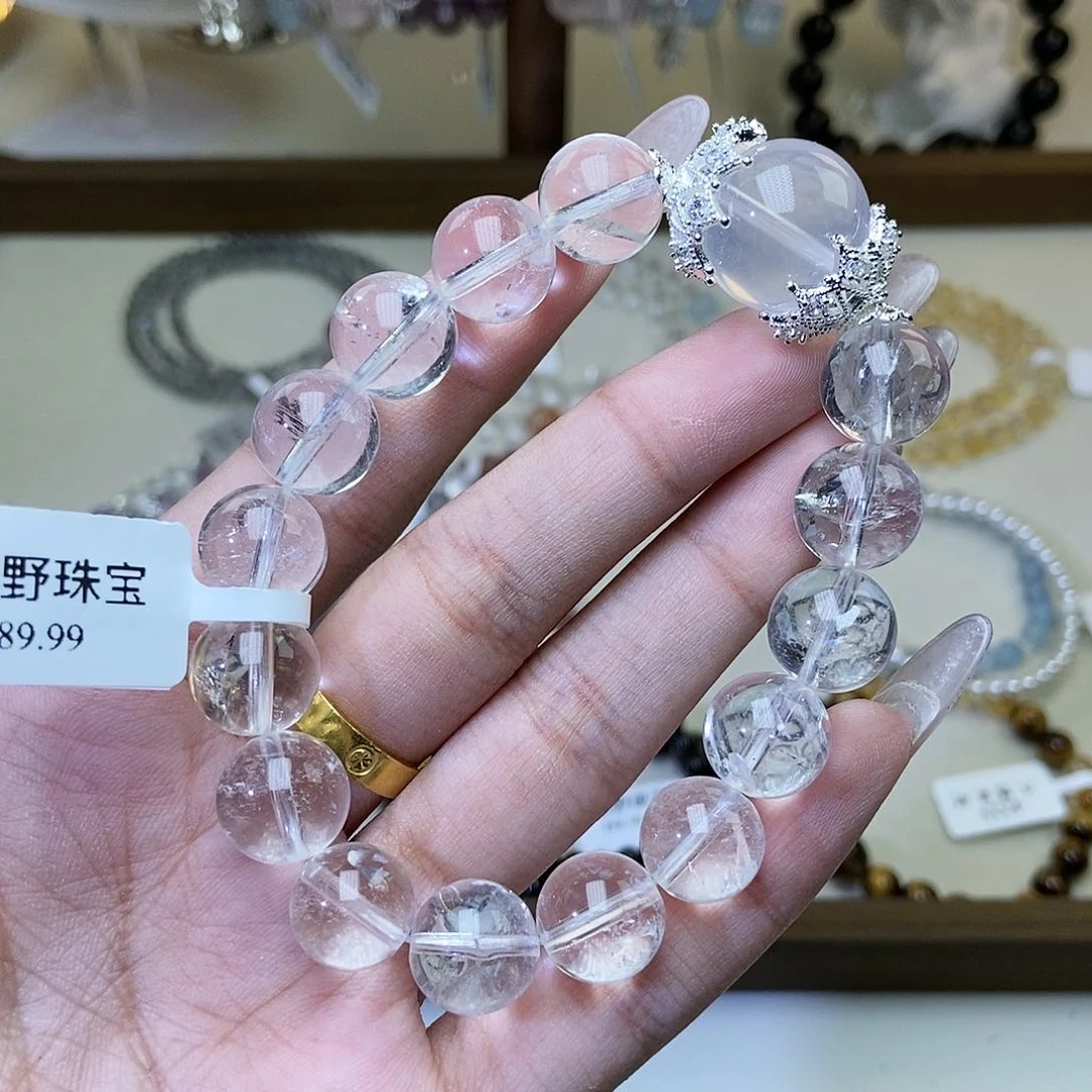 水晶手链未镶嵌白阿塞