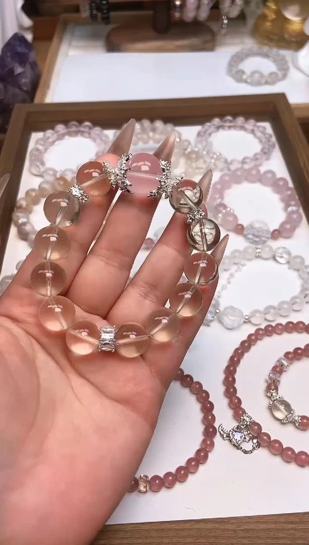 【闪购商品】水晶手链未镶嵌黄水晶