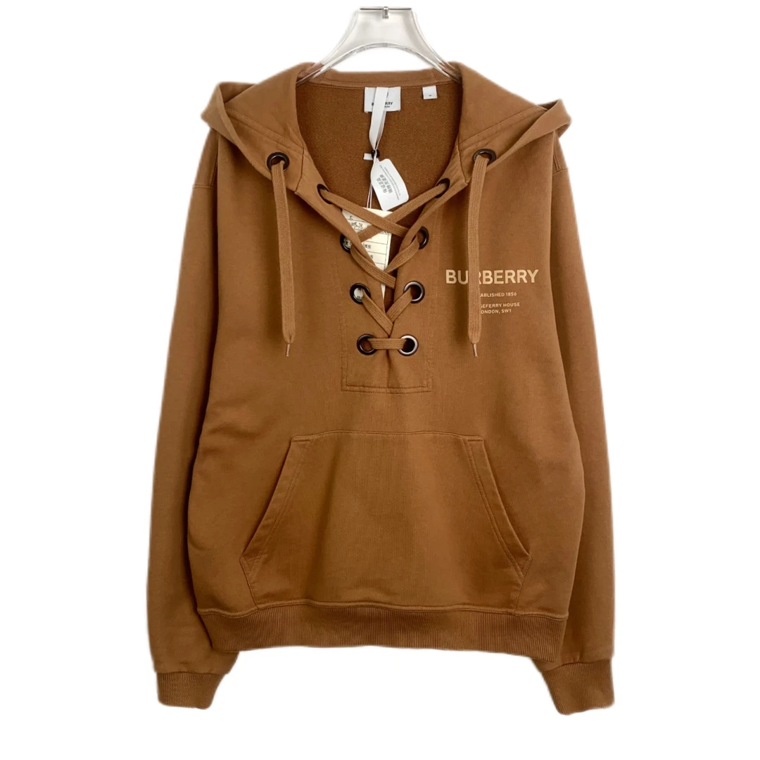 99新 009278 Burberry bbr 博柏利 logo字母印花长袖卫衣 M码