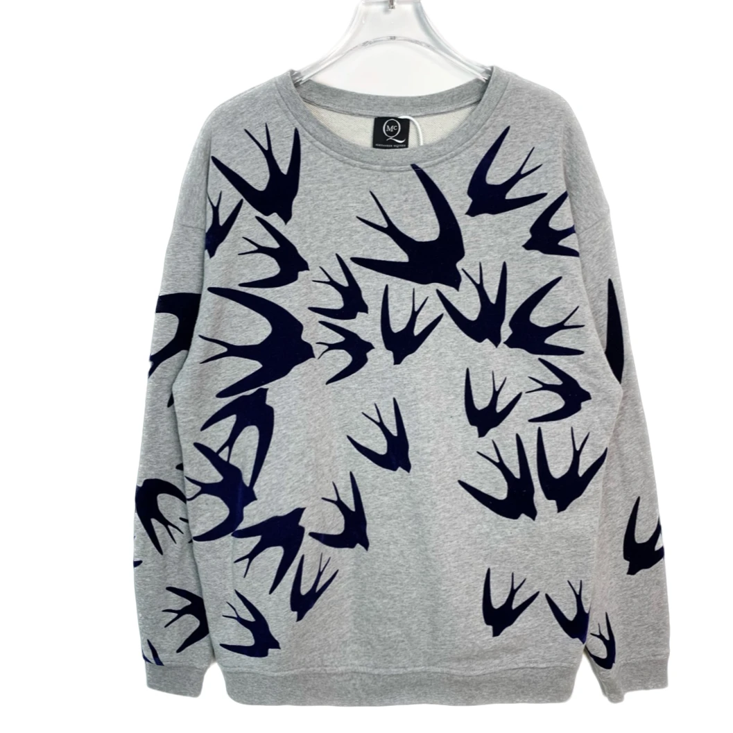 99新 HM 005364 Alexander McQueen 麦昆 燕子印花  L码