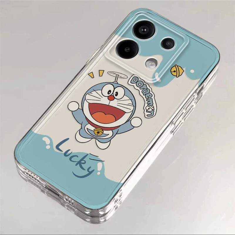 小米红米note13pro网红多啦a梦手机壳卡通高颜值软硅胶保护套全包