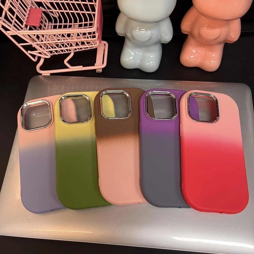 ins渐变苹果15promax手机壳iPhone14pro新款13多巴胺12高级感11女