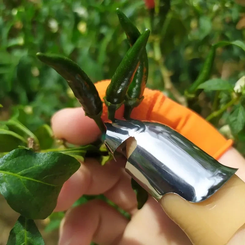 【联仕达】家用摘花椒拇指刀神器多功能新型铁指甲套采摘可拆卸