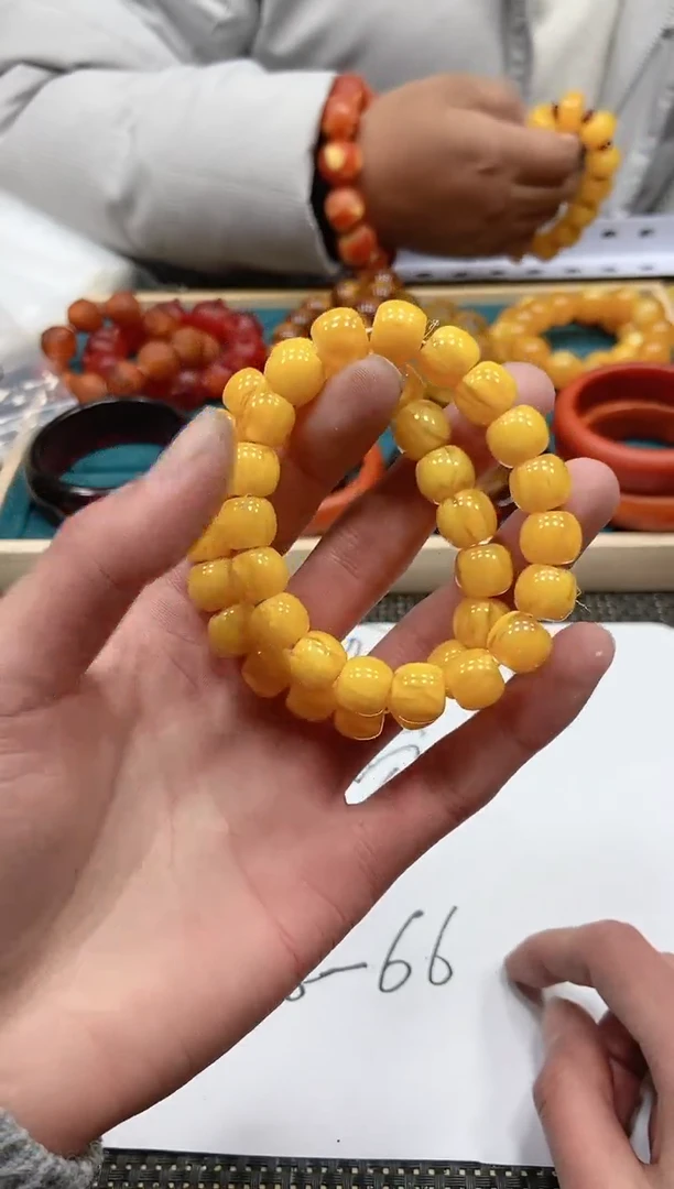【闪购商品】琥珀手链未镶嵌f42