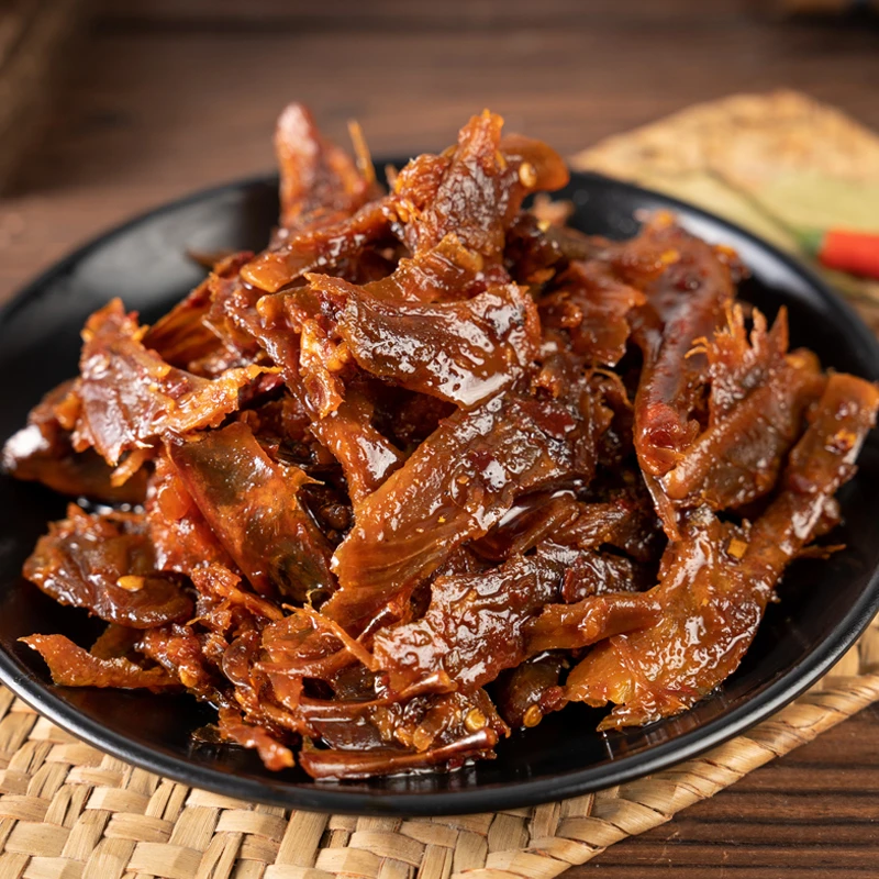 香辣碎碎鸭82g湖南特产酱板鸭系列开袋即食鲜香麻辣网红解馋零食