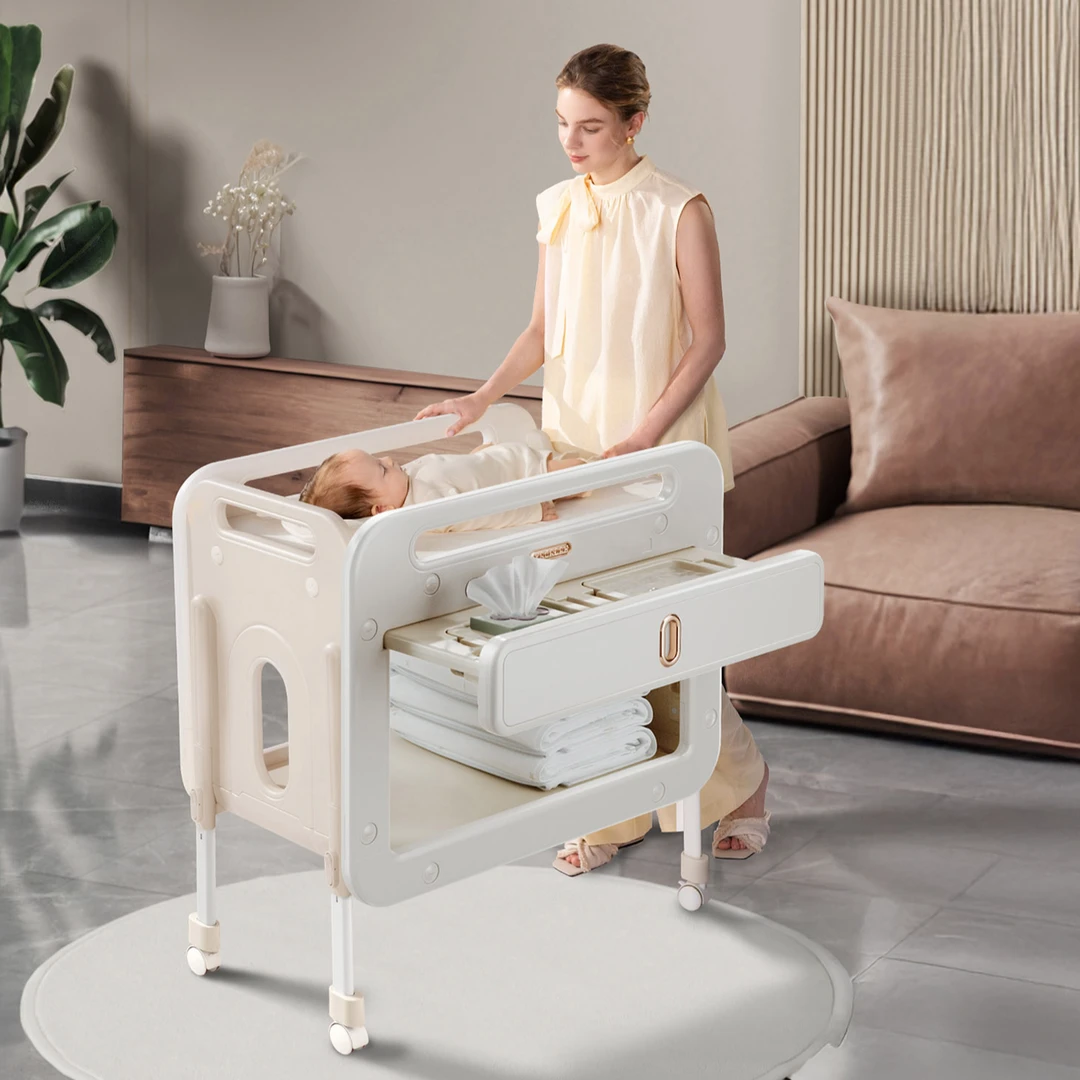 hagaday哈卡达初醒婴儿尿布台护理台多功能新生儿换尿布婴儿床