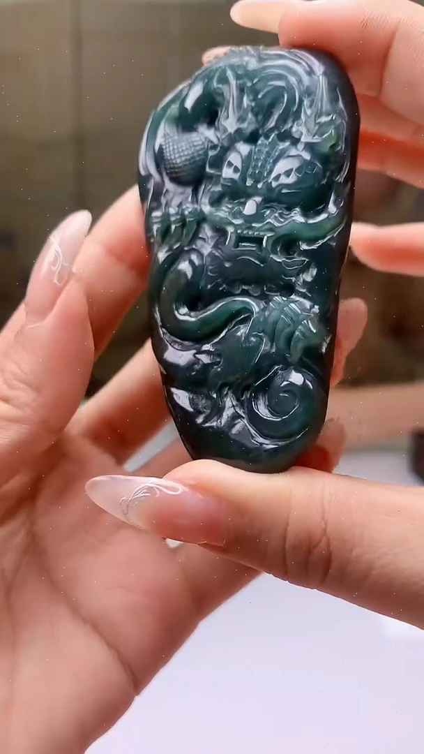 【闪购商品】定制翡翠未镶嵌4917ty-毛货挂件91