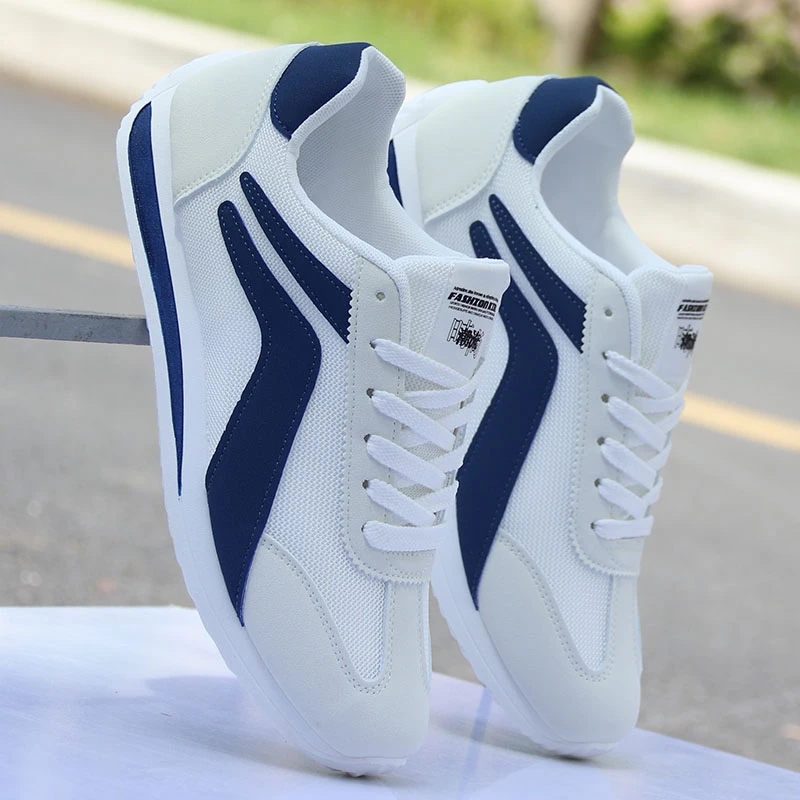 男鞋新款夏季韩版潮流运动鞋防臭网面休闲板鞋男学生轻便跑步潮鞋