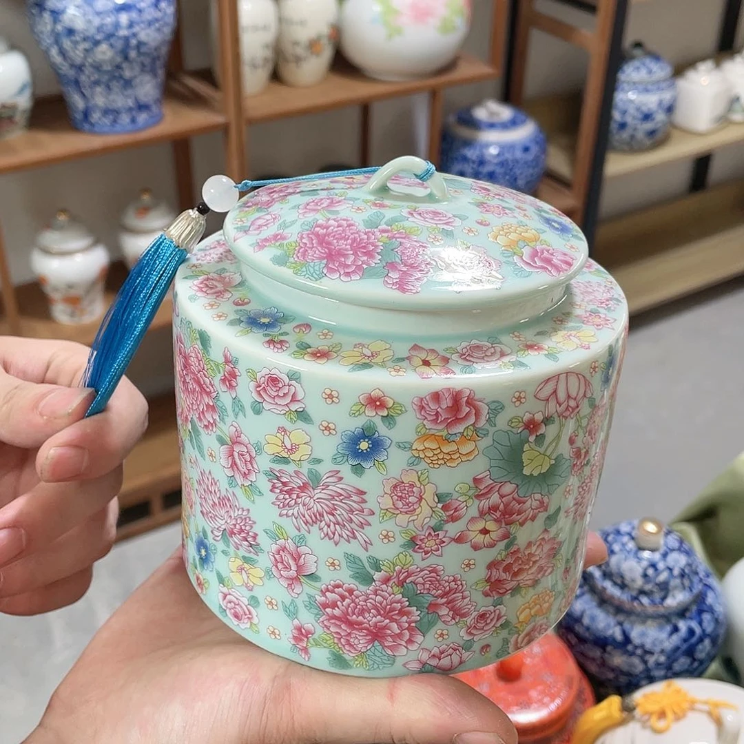 陶瓷罐茶叶罐密封罐