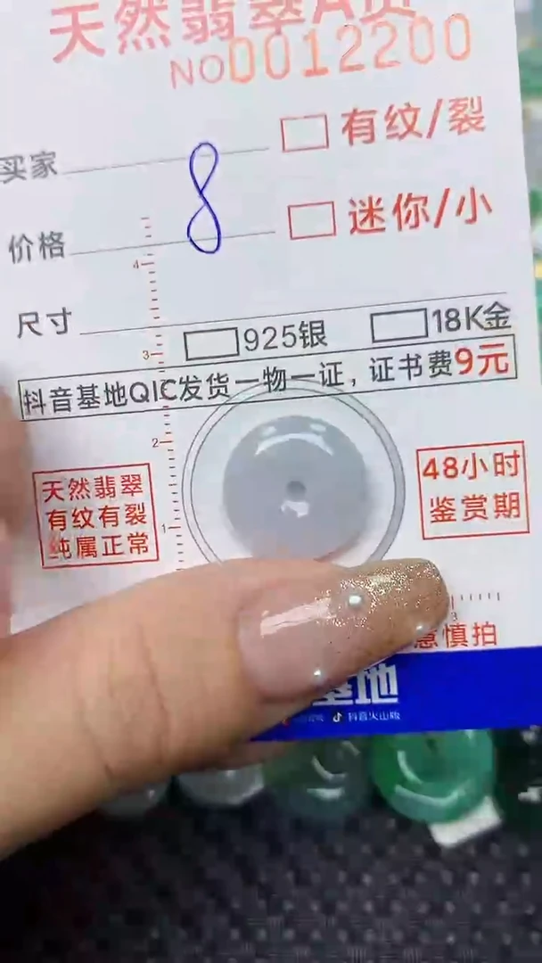 【闪购商品】翡翠颈饰未镶嵌4