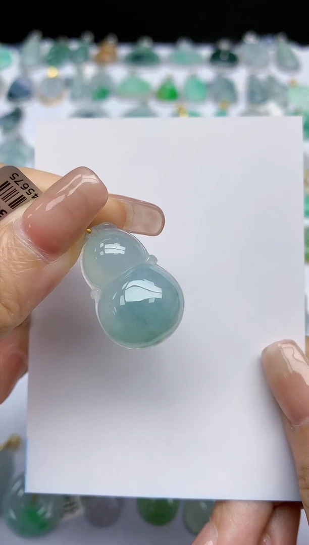 【闪购商品】翡翠颈饰18K金镶嵌181天然翡翠A货