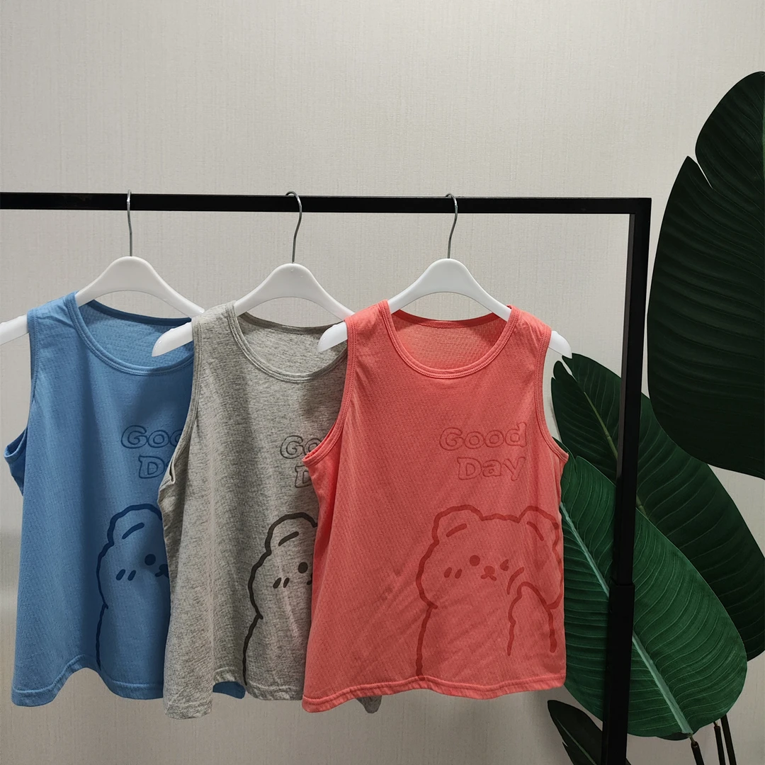10号   儿童背心T恤三件组合