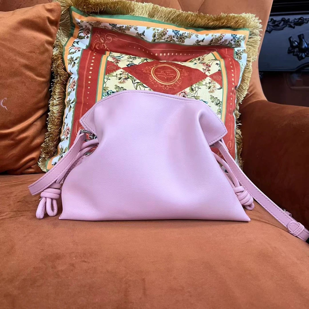 【古尼GUNI】2024时尚网红气质单肩斜挎包 Ek126-2粉色