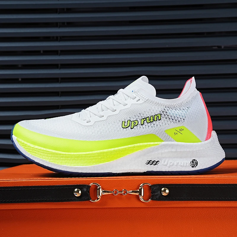 Up run菱动飞箭全掌碳板PB竞速专业户外马拉松减震慢跑鞋