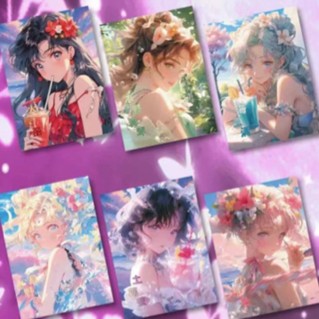 【江江拆盒】katmo美少女第二弹小卡+折页卡国产二创卡牌（默认代拆）