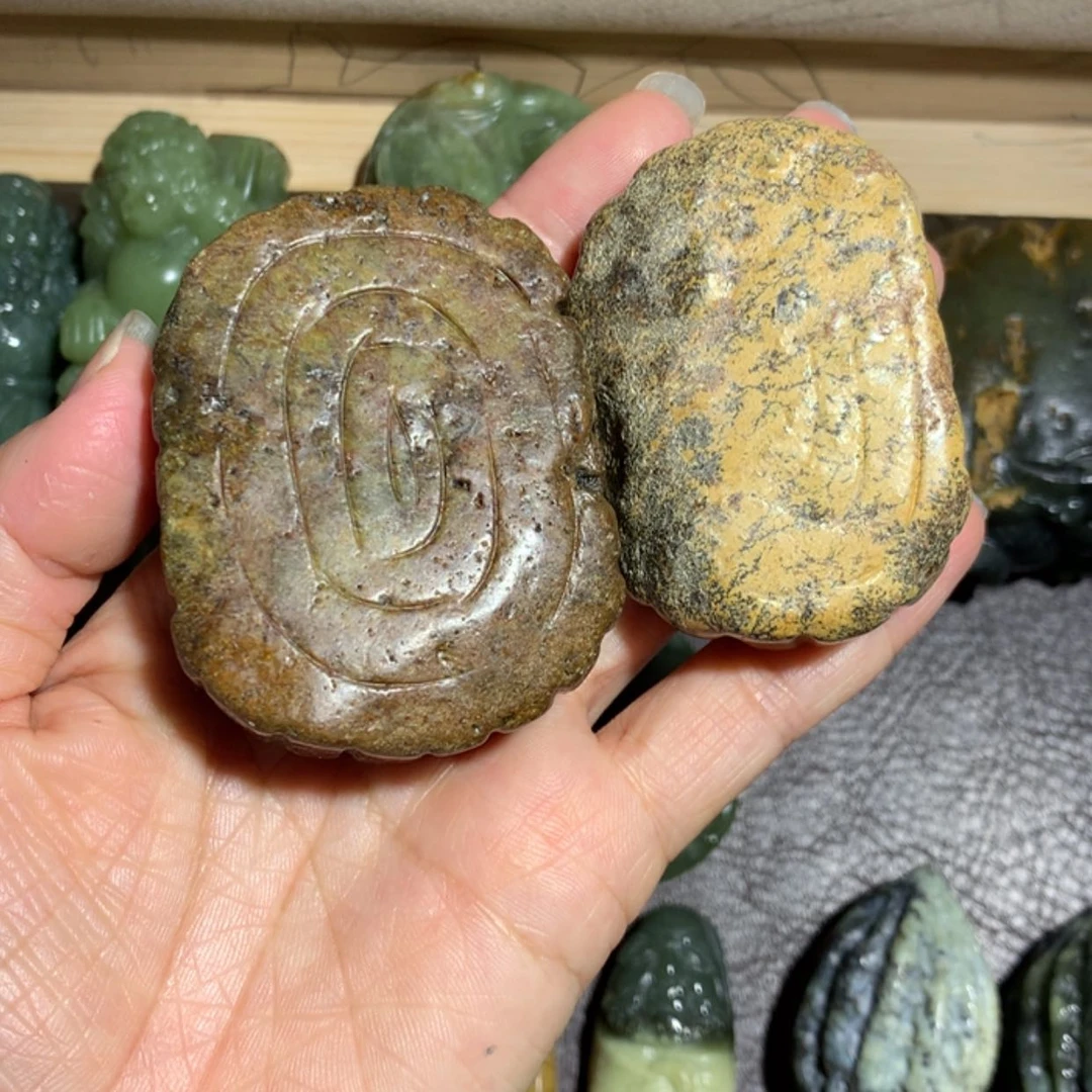 【闪购商品】岫岩河磨玉（透闪石质玉）颈饰未镶嵌