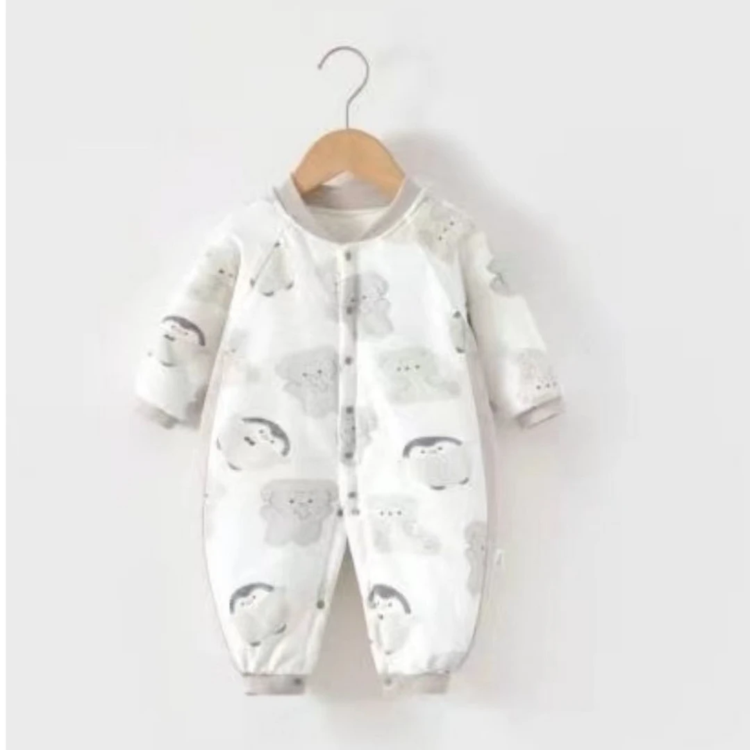 【企鹅】-1000g薄棉夹棉-连体哈衣