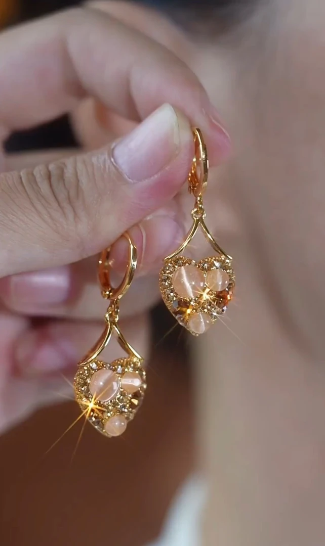 铜合金无非金属耳饰 时尚气质百搭设计感耳环0679