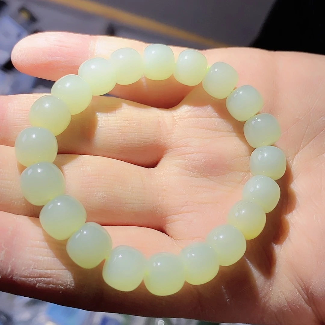 【闪购商品】和田玉手链未镶嵌纯天然和田玉手串158