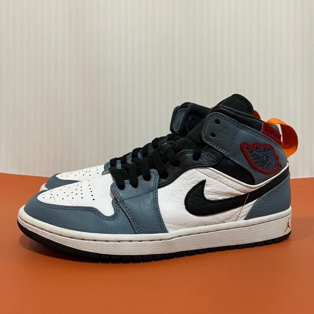 43码 AJ1牛仔蓝 二手无原盒 90新