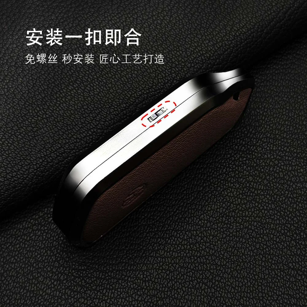 大众高尔夫8钥匙套途昂x揽境真山羊皮凌度L扣ID3壳ID4全包时尚ID6