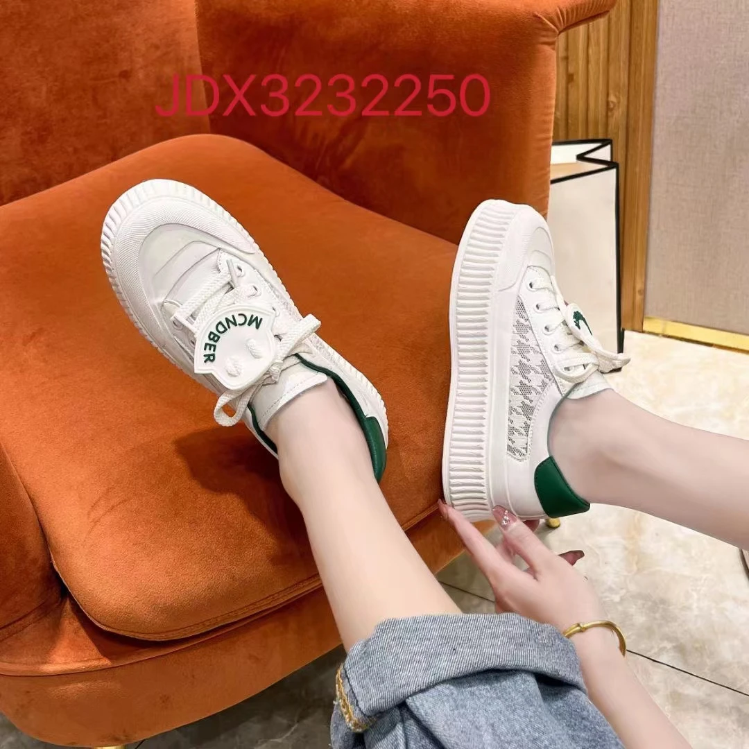 古早人时尚百搭小白鞋夏季潮流