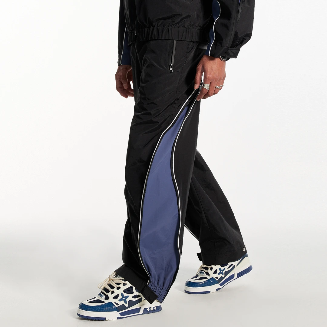 STK SmallTownKid 拼接套装机能冲锋裤休闲 潮流街头嘻哈说唱