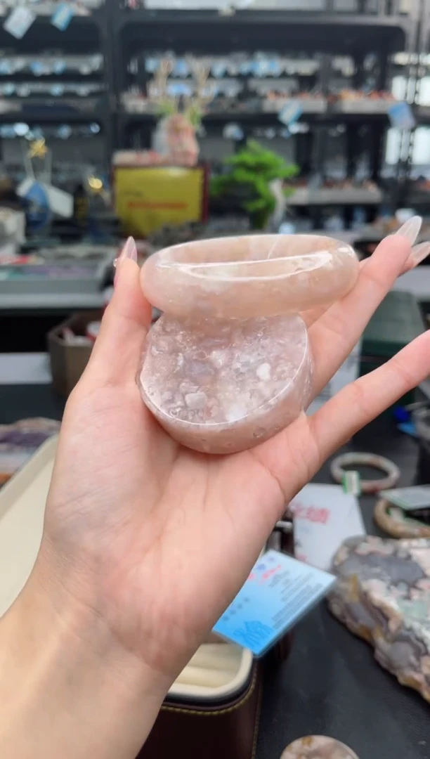 【闪购商品】石英质玉手镯未镶嵌61圈口（赠品镯心）3360314