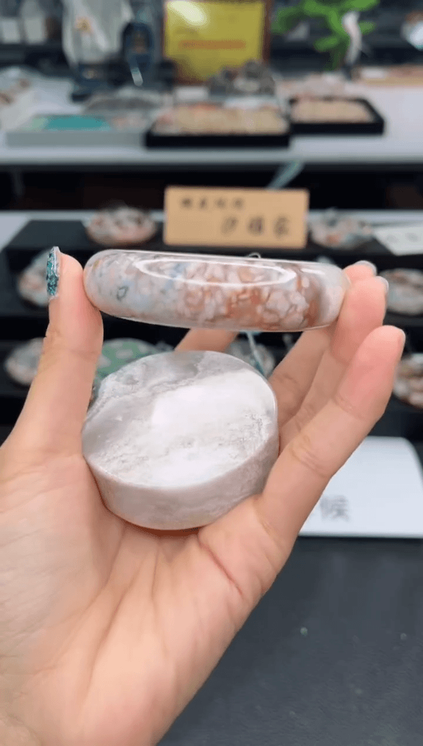 【闪购商品】石英质玉手镯未镶嵌60圈口（赠品镯心）1426255