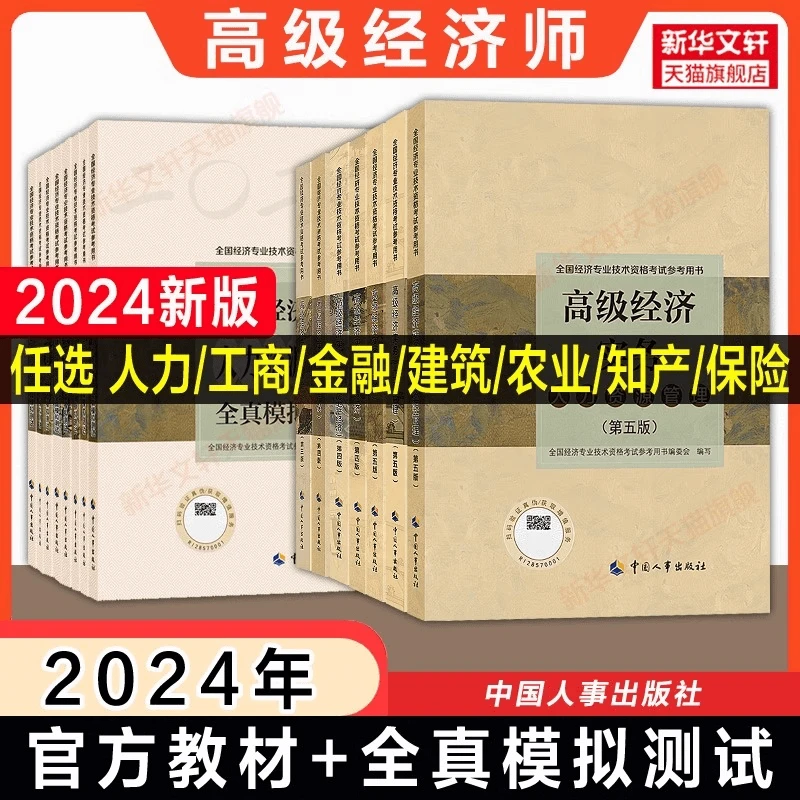高级经济师2025年高级经济实务官方教材全真模拟测试人力工商金融