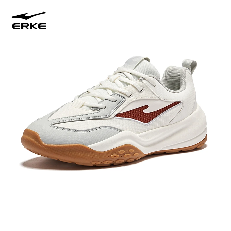 布丁丨鸿星尔克秋冬新款百搭老爹鞋时尚厚底复古学院风板鞋休闲鞋