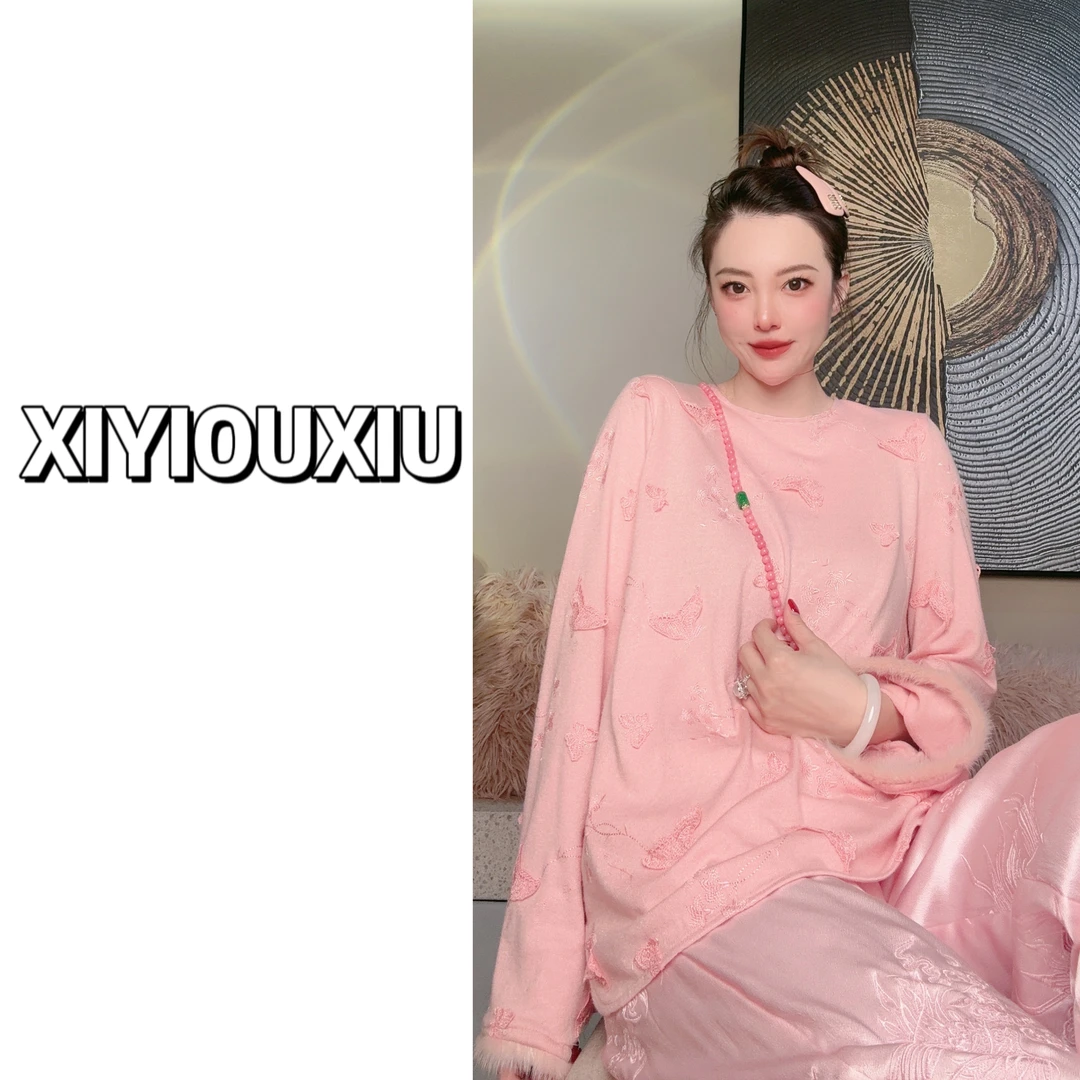 辰曦同款【玉蝴蝶】上衣