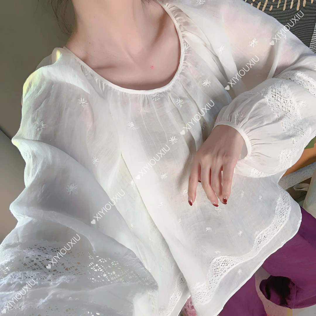 辰曦同款【白色恋人】上衣