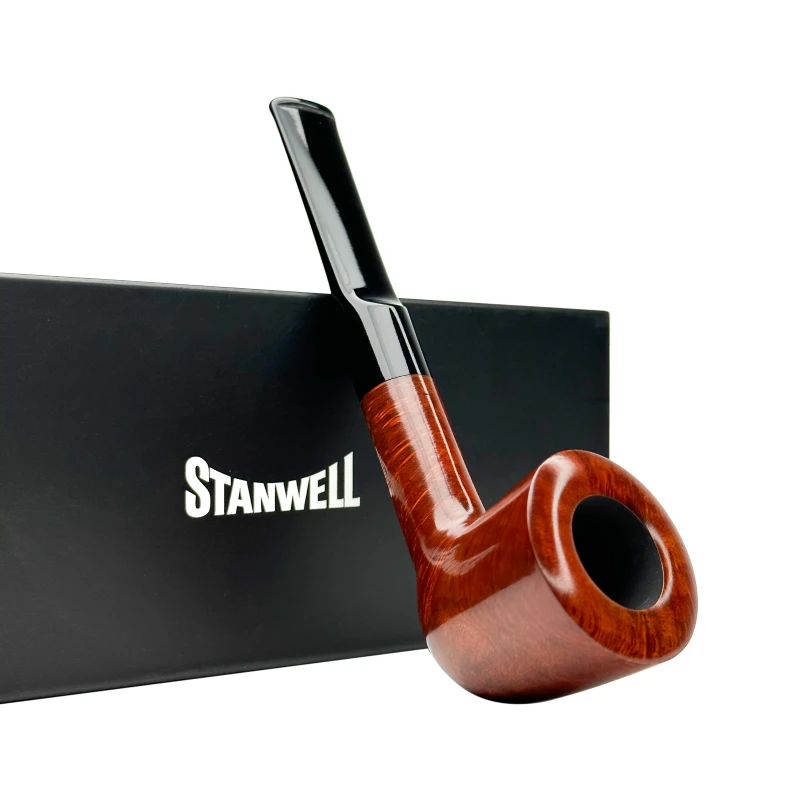 Stanwell丹麦斯坦威Melange系列光面都柏林式石楠木烟斗