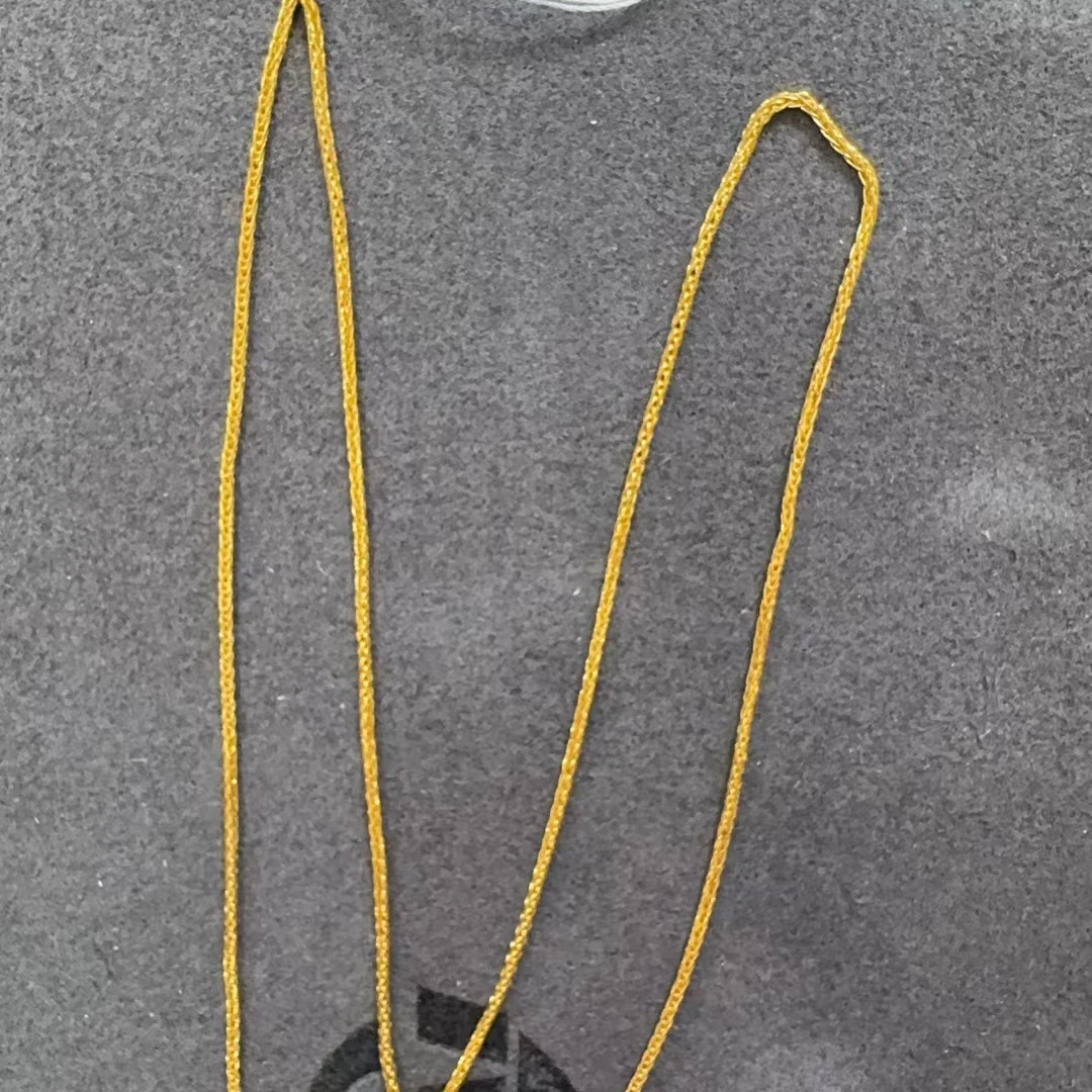 CAIBAI JEWELRY/菜百首饰足金项链 肖邦链