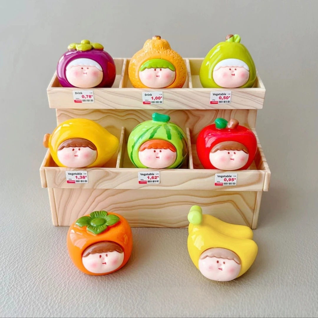 可爱水果莉莉丝树脂diy摆件