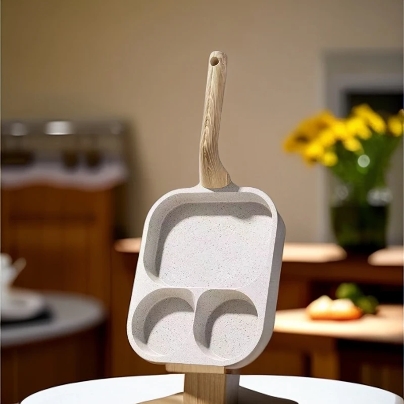 【早餐神器】加大加深三合一早餐锅三孔煎蛋神器麦饭石不粘平底煎锅